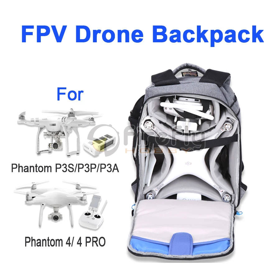 Waterproof Backpack Shoulder Bag Luggage for DJI Phantom 4/ 4 PRO/ 3 Standard/ Professional/ Advanced