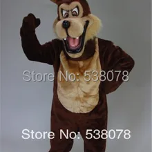 Большие карие среднее Койот маскарадный костюм волка костюм символ «Герой мультфильма» наряд костюм кунг-фу панды Карнавальный костюм для вечеринок SW682