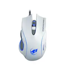 WARWOLF 3200 dpi 6D кнопки светодиодный Проводная игровая мышь для ПК ноутбука 18May30 Прямая поставка F