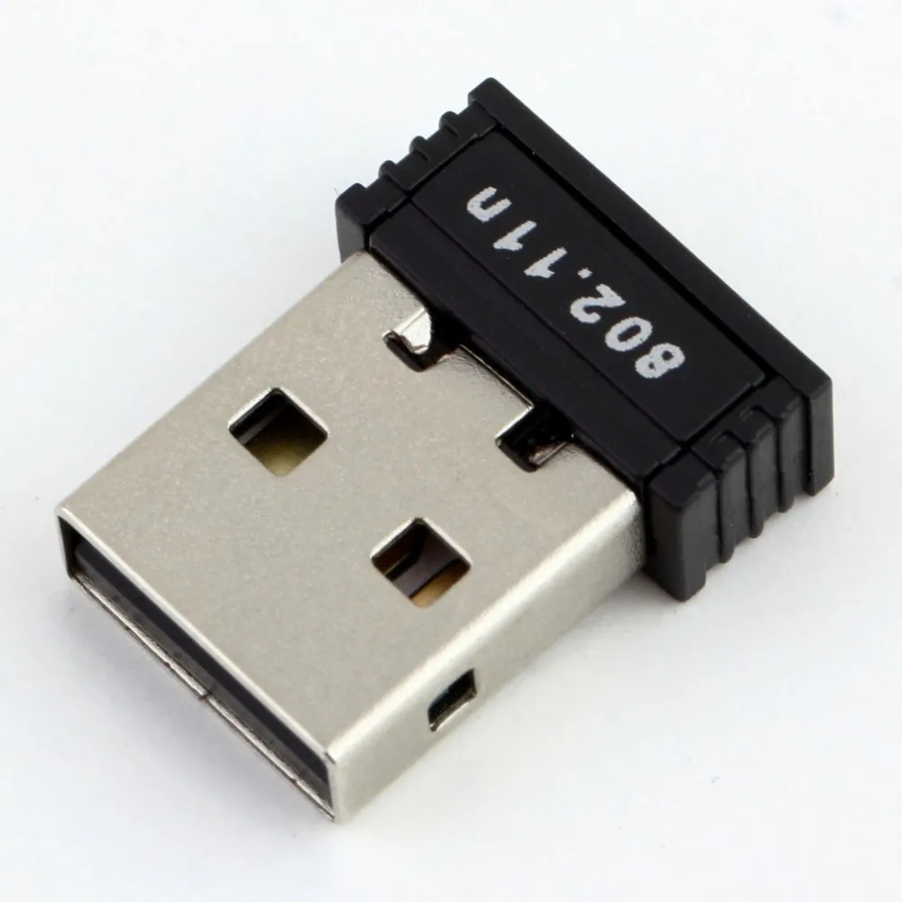 1 шт. мини USB WiFi адаптер N 802,11 b/g/n Wi-Fi Dongle с высоким коэффициентом усиления 150 Мбит/с Беспроводная антенна wifi для компьютера телефона