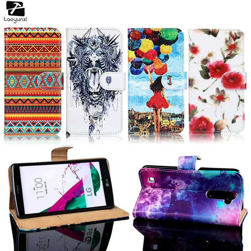 TAOYUNXI PU Leather Cases Covers For LG K8 2017 Case X300