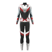 Avengers 4 Endgame Quantum Realm Cosplay Costume Women Superhero Costume Adult Halloween Costume For Women Suit women girls superhero alien starfire teen titans go outfit cosplay halloween costume princess koriand r suit xmas birthday gift