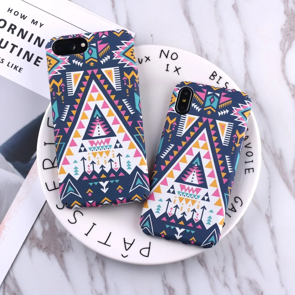 Fashion Geometric Graphic Pattern Case For iphone 7 Case For