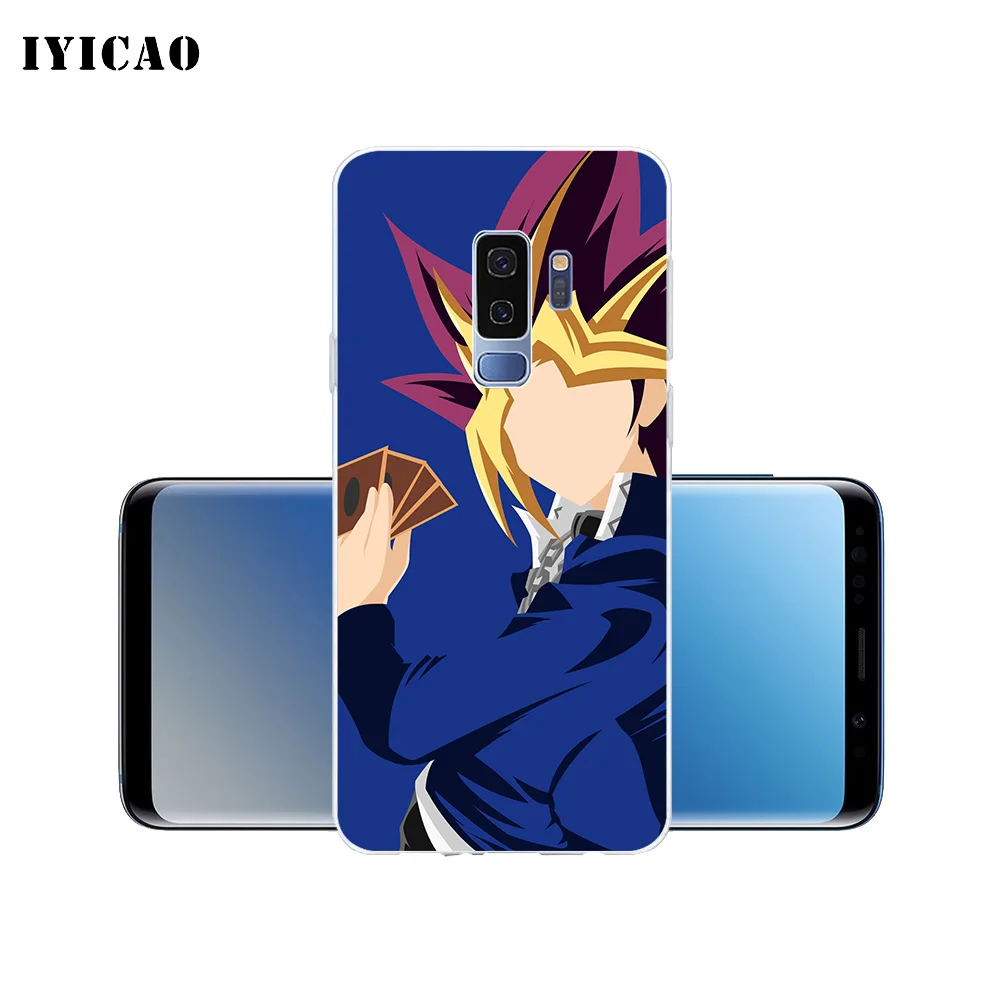 IYICAO Yu Gi Oh юги Муто Мягкий силиконовый чехол для телефона Samsung Galaxy S10e S10 S9 S8 Plus S7 Edge TPU