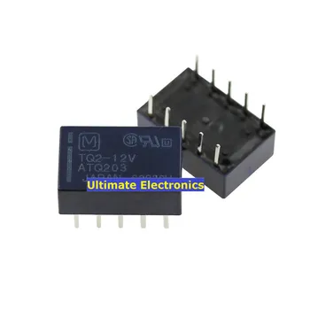 

10pcs TQ2-12VDC TQ2-12V TQ2-DC12V ATQ203 12V
