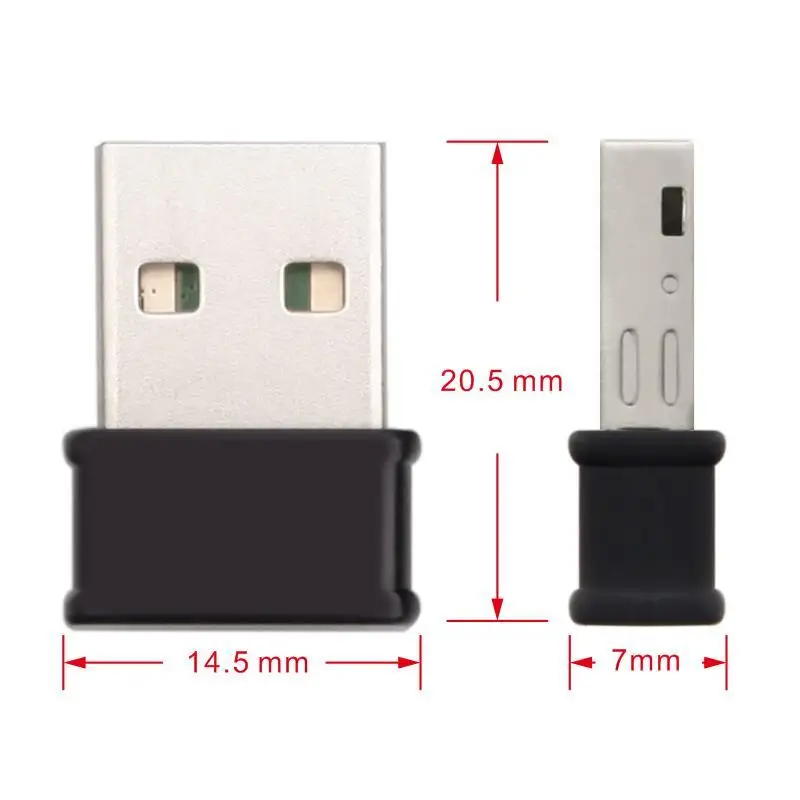 Мини USB 1200 Мбит/с Wifi адаптер Двухдиапазонная сетевая карта 5 ГГц 2 4 802.11AC