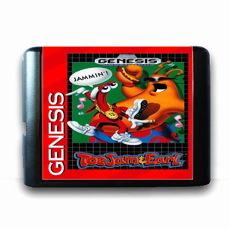 Sega genesis cartridge labels
