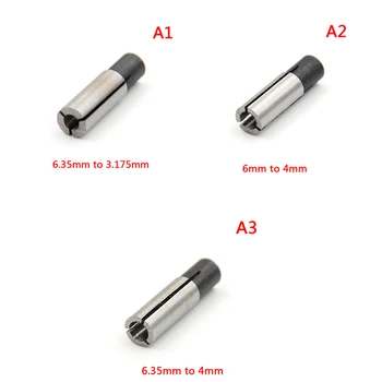 

LA VIE 1pc High Precision Adapter Collet CNC Router Bit Tool Adapters Milling Cutter Holder
