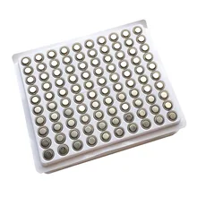 100PCS/Lot LR41 AG3 SR41W 392 192 GP192A LR736 Button Watch Battery Cell Cion Batteries for flashlights,toys,watches