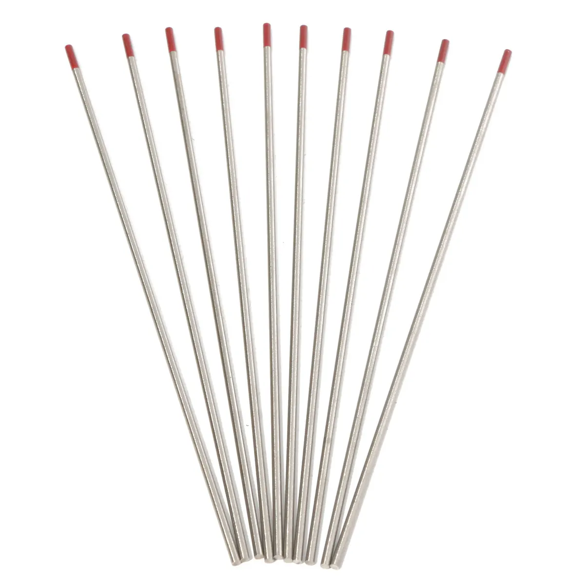 New Arrival Red Tip 3/32"x7"(2.4x175mm) Thoriated Tungsten WT20 2