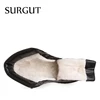 SURGUT Vancat High Quality Genuine Leather Men Boots Autumn Winter Waterproof Ankle Boots Men Riding Outdoor Working Snow Boots ► Photo 2/6