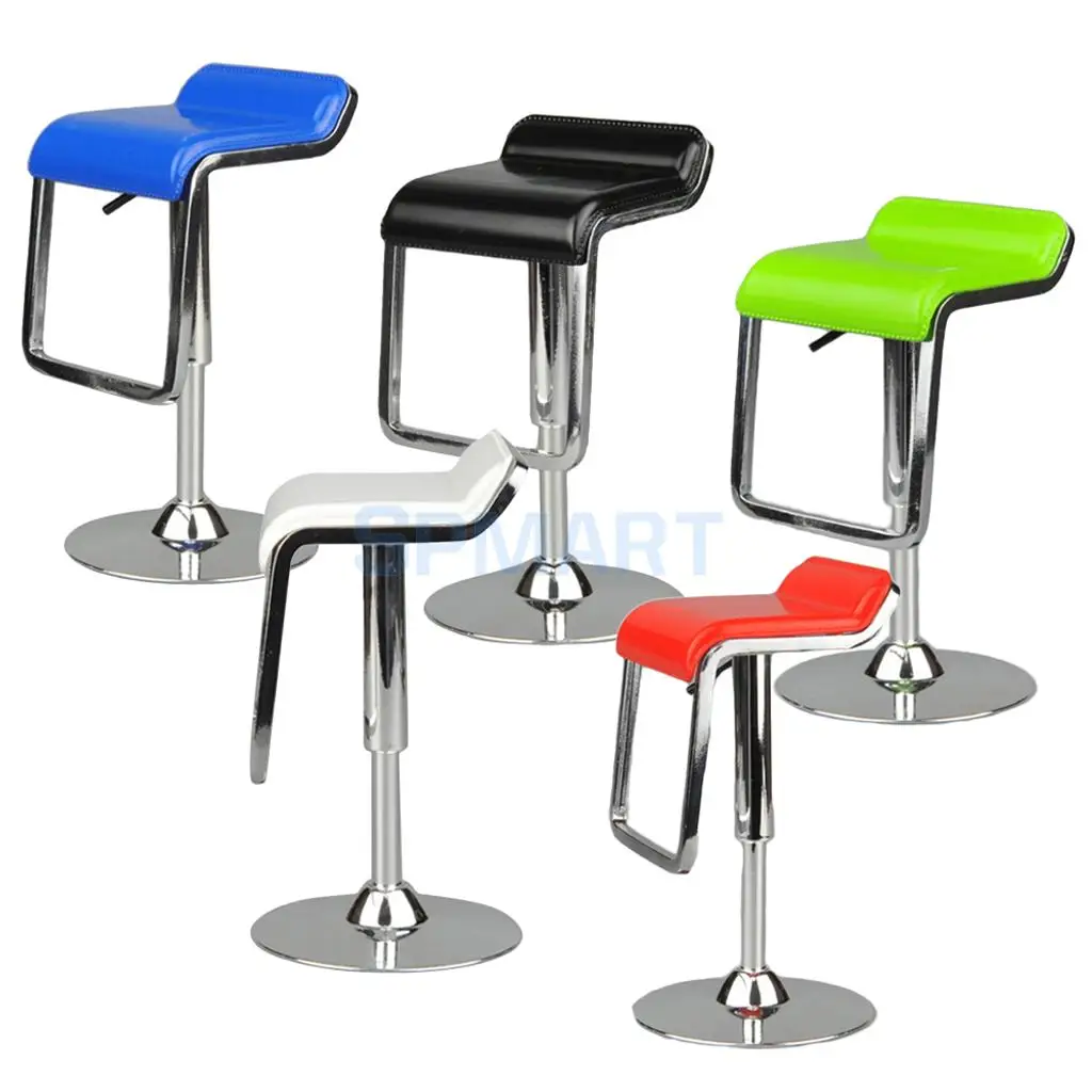 1/6 Scale Square Swivel Chairs Pub Bar Stools Furniture for 12
