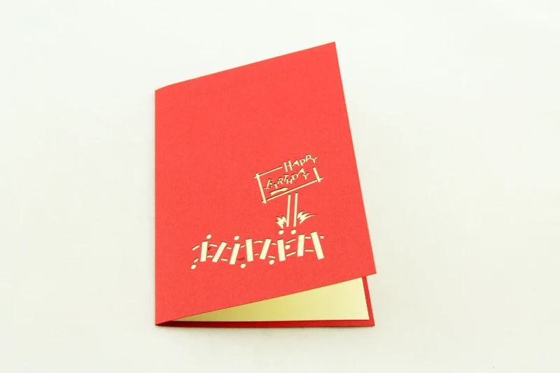 Qubiclife 3d Geburtstagskarte Manuelle Papier Zug Hohl Stereo Karten 3d Karte 3d Birthday Cards Birthday Cardcards 3d Aliexpress