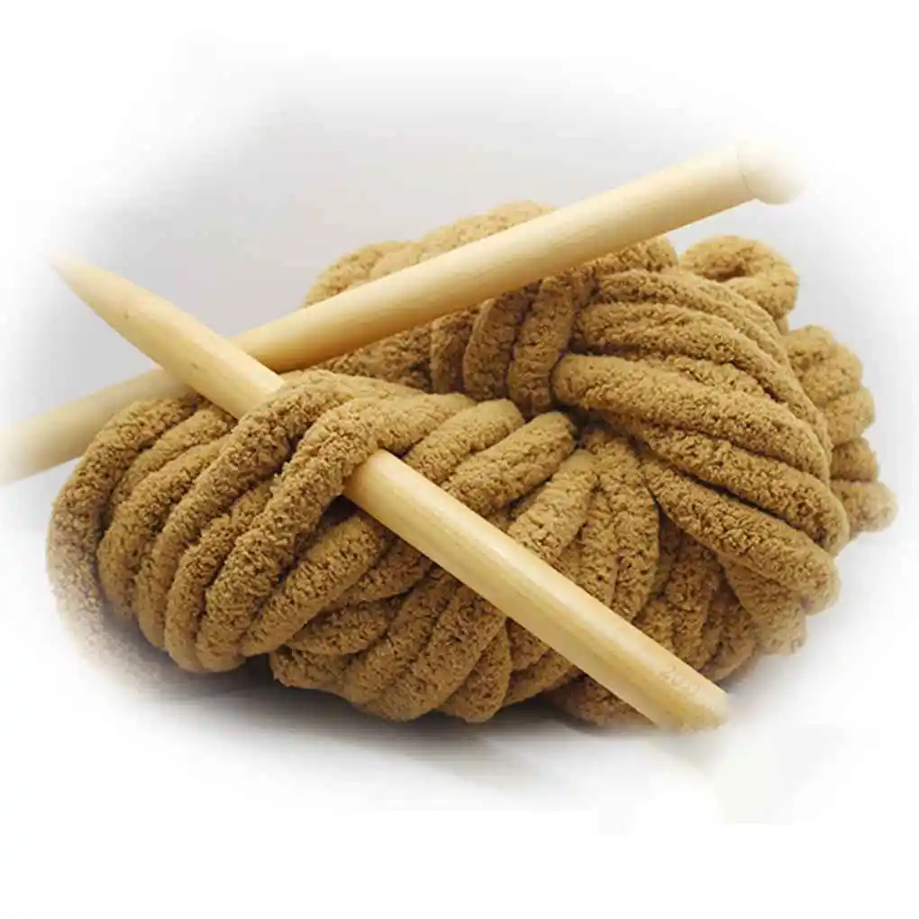

Colorfast Soft Plush Elastic Anti-Static Thick Woolen Yarn Line String Knit Crochet Sweater Hat Muffler Gloves Blanket