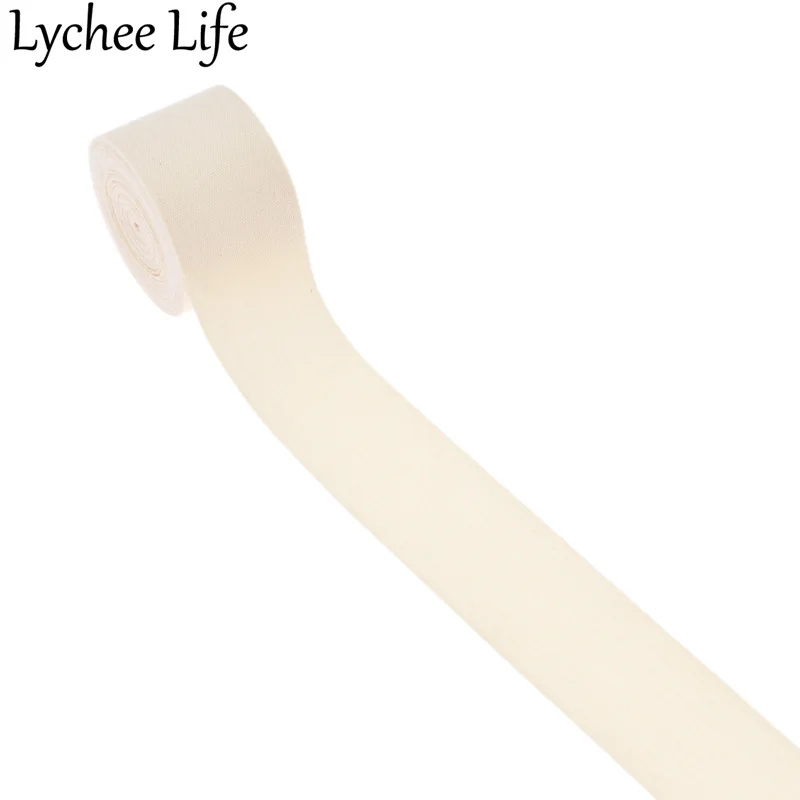 Lychee Life пустая хлопковая лента DIY швейная этикетка для одежды сырье Ткань DIY Заводская домашняя Новинка - Цвет: 3cm