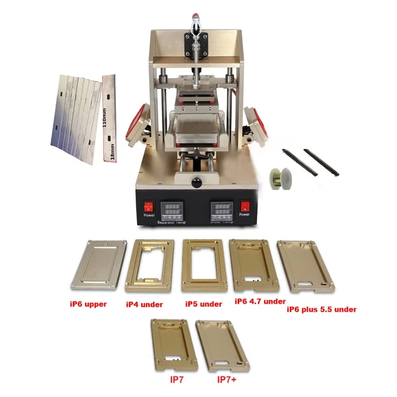 5 в 1 LY-998 Многофункциональный рамка Ближний рамка, станок-сепаратор вакуум ЖК-дисплей аппарат для разделения деталей и удаления клея рамка