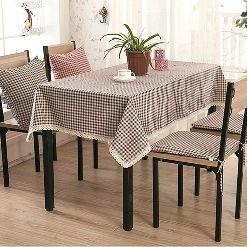 الحديثة القهوة منقوشة مستطيل قماش طاولة كتان الدانتيل حافة الغبار مفارش طاولة للمنزل فندق الحديثة القهوة منقوشة مستطيل قماش طاولة كتان الدانتيل حافة الغبار مفارش طاولة للمنزل فندق