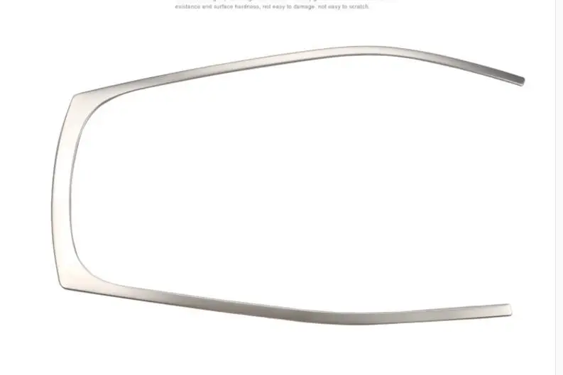 Para Audi Q3 2013-2016 opaco interno consola Centro pannello della scatola del cambio di figura di u telaio di copertura recortar Para Audi Q3 2013-2016 opaco interno consola Centro pannello della scatola del cambio di figura di u telaio di copertura recortar