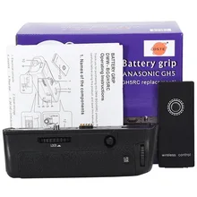 Dmw-bggh5 Батарейная ручка для Panasonic dmw-gh5 gh5 Камера dmw-bggh5gk Батарейная ручка с 2.4 г беспроводной пульт дистанционного управления