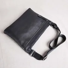 AETOO 2018 new leather men's bag shoulder bag Messenger bag slim men's ba