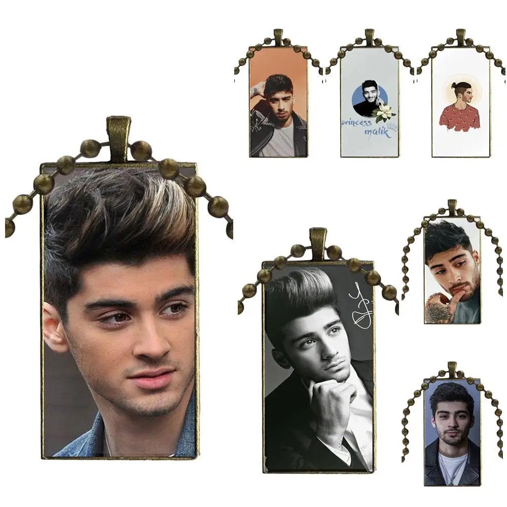 Handsome Guy Zayn Malik Brand Bronze Color Jewelry Fashion Statement Necklace Glass Necklaces Pendants For Girls Statement Maxi Pendant Necklaces Aliexpress handsome guy zayn malik brand bronze