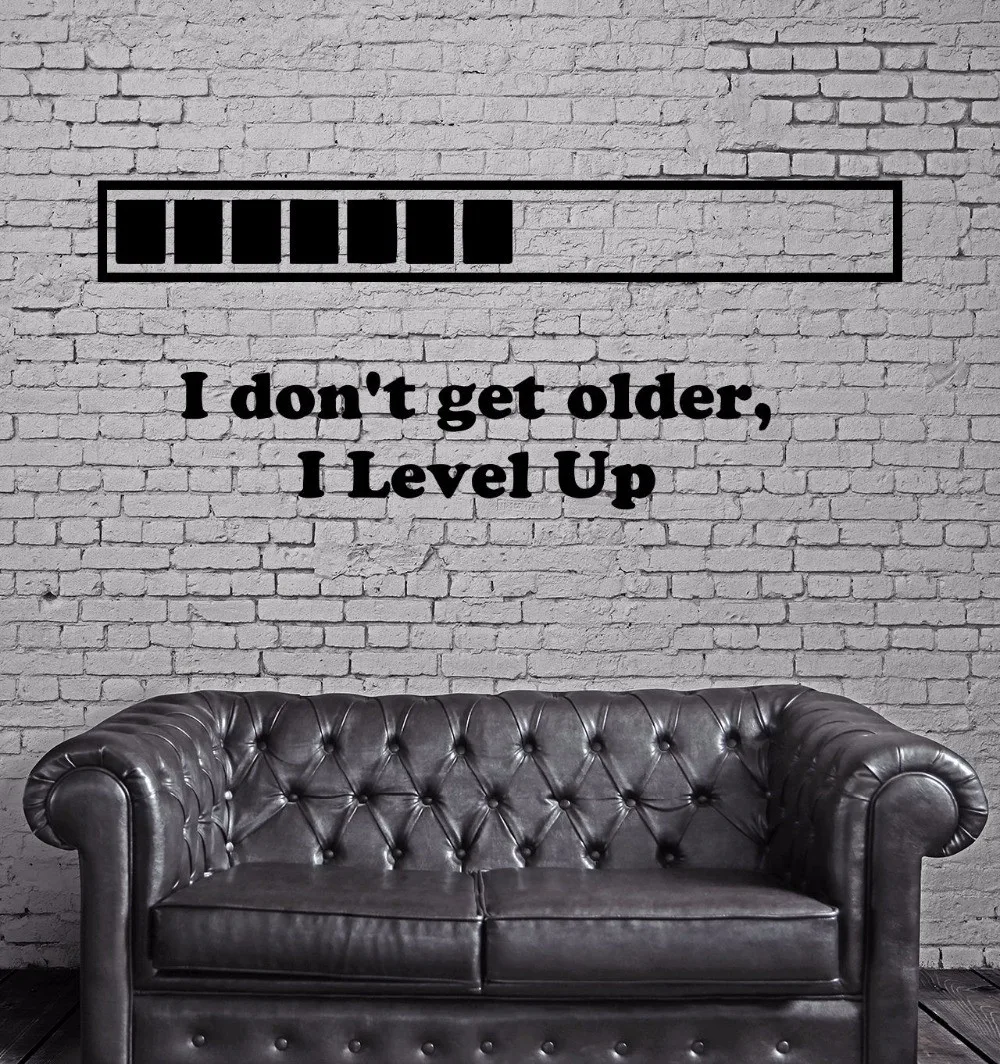 

New arrival fashion Wall Decal Video Game For Gamer Funny Computer Wall Decor Waterproof Decal Home Decor Wall Sticker