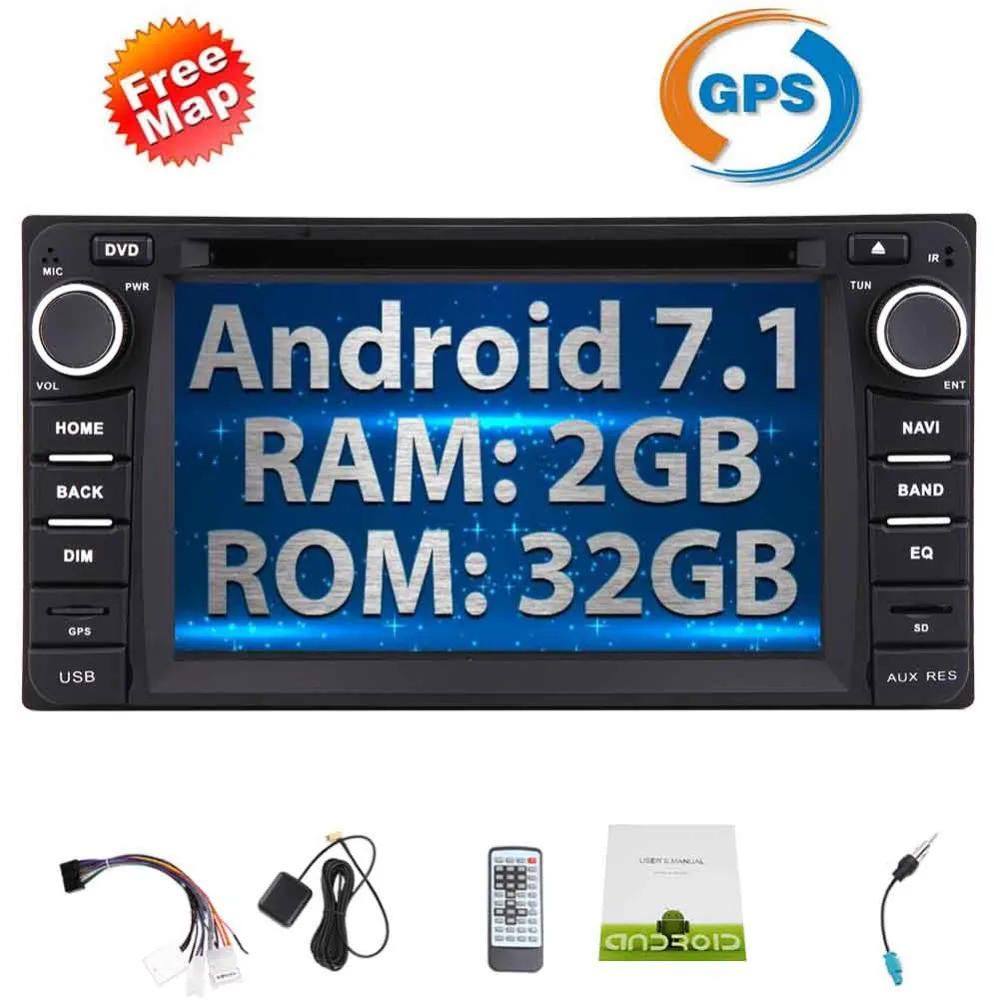 Eincar Android 7 1 dvd плеер автомобиля для TOYOTA Corolla EX 6 2 ''стерео gps навигация в тире Bluetooth