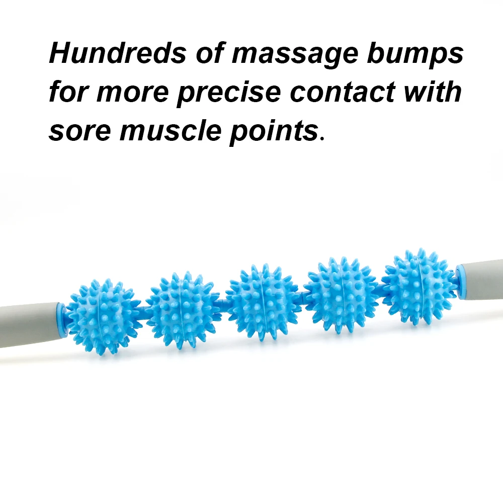 Roller Massage Roller Stick Muscle Roller - Deep Tissue Fascia Massager Release Pain Leg ,Neck & Back  52cm