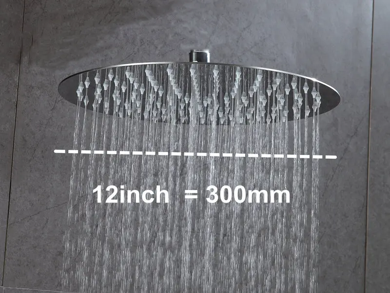 12inch ultra thin shower