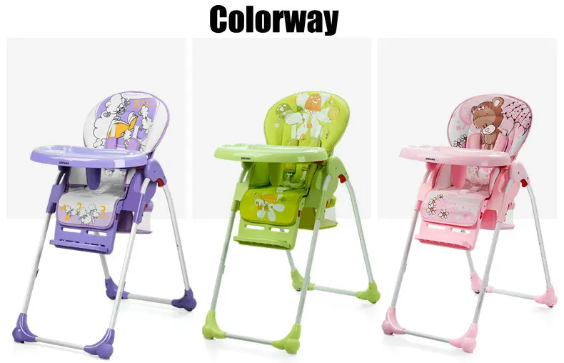 Cadeira de Jantar do Bebê Ajustar a Altura Cadeira de Alimentação Cadeira de Uma Shenma Crianças Cadeira Portátil Criança Ajustável Multifuncional Dobra Chave 10 High Quality baby dining chair