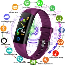 LIGE мужской водонепроницаемый Смарт Браслет Спорт фитнес трекер Шагомер кровяное давление мониторинг сердечного ритма цифровые часы+ коробка