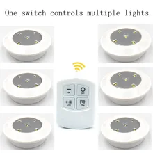 Пульт дистанционного управления Сенсорный светодиодный светильник для шкафов с переключателем управления несколько световых выставок рекламы, выставок коридор гостиная