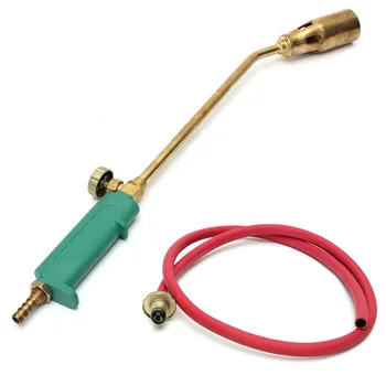 

OSSIEAO Handle Liquefied Gas Soldering Weld Blow Torch Piezo Lighter With Tube