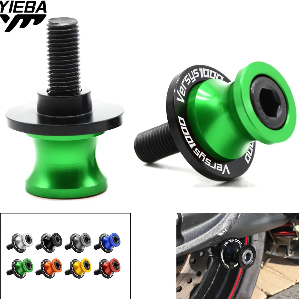 Motorcycle CNC Swingarm Spools stand screws Slider For KAWASAKI Versys 650 Versys650 Versys1000 Versys 1000 ER6N Z800 Z1000 Z900