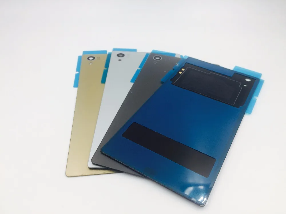 Заднее стекло для аккумулятора RTBESTOYZ NFC корпус с логотипом Sony Xperia Z5 E6603 E6633 E6653 E6683