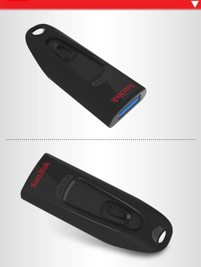 USB 3,0 флеш-накопитель SanDisk ULTRA CZ48 USB флеш-накопитель 64 ГБ 32 ГБ 16 ГБ флеш-накопитель высокоскоростной u-диск