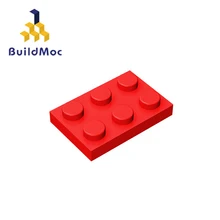BuildMOC совместимые сборки частиц 3021 пластина 2x3 для строительных