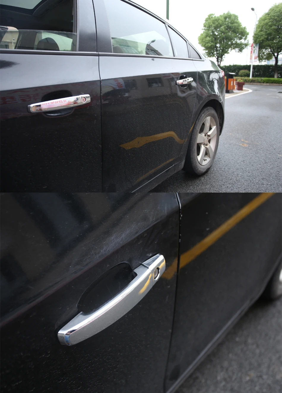 ABS Хром двери автомобиля ручка покрытия двери защита отделка Стикеры для Chevrolet Cruze 09-14 и Trax 2011- аксессуары Запчасти