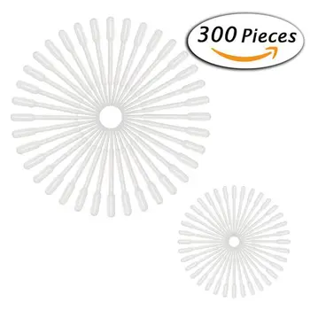 

300 Pcs 3ML and 0.2ML Plastic Transfer Pipettes Dropper for Essential Oils