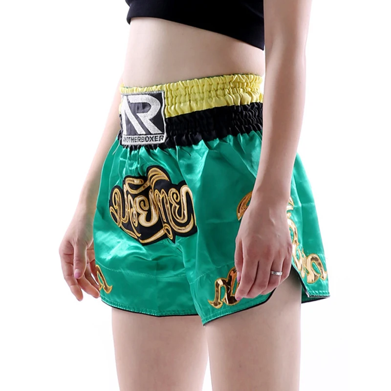 Kickboxing Мужские боксерские шорты для детей MMa Muay Thai детские Kickboks Брюки Женские