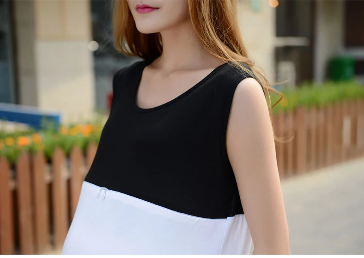 summer stripe maternity clothes maternity dresses pregnancy clothes for Pregnant Women nursing dress Breastfeeding Dresses (18)