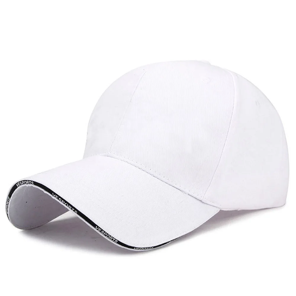 solid black fitted hat