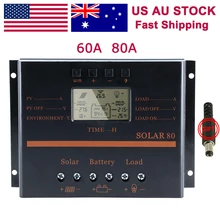 60A USB solar controller carregador solar Intelligent PWM Charging Mode light timer control 60A for led light Solar controller pwm type 48v 20a smart solar controller for solar cctv system solar road light battery emergency exit light charging control