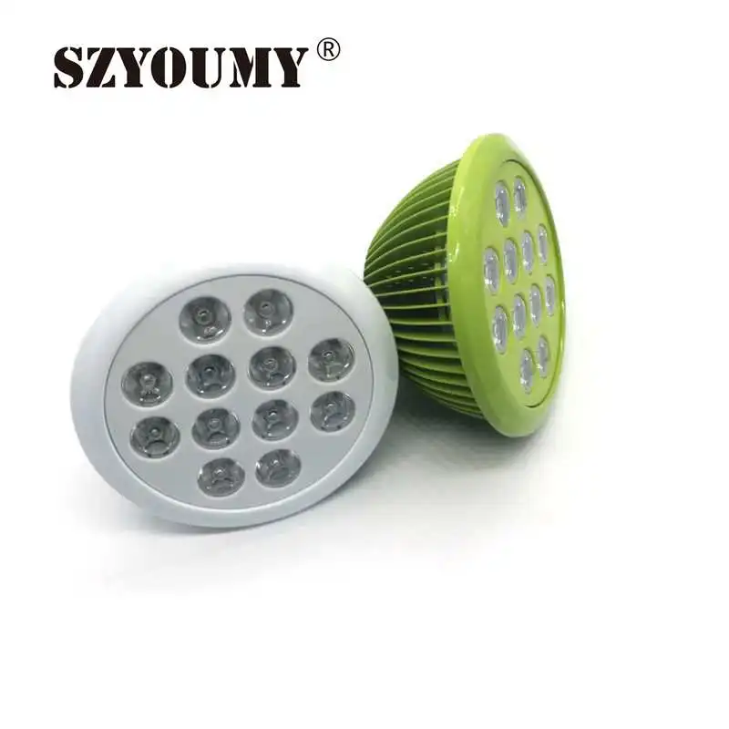 szyoumy e2712w 24w led grow light full spectrum ac85 265v 24w led light bulb