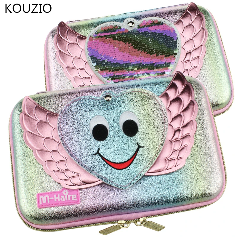 Симпатичный футляр для карандашей estuche escolar kawaii kalemlik cartucheras para lapices escolares kalem kutusu pennenzak clear SEQUINS astucci