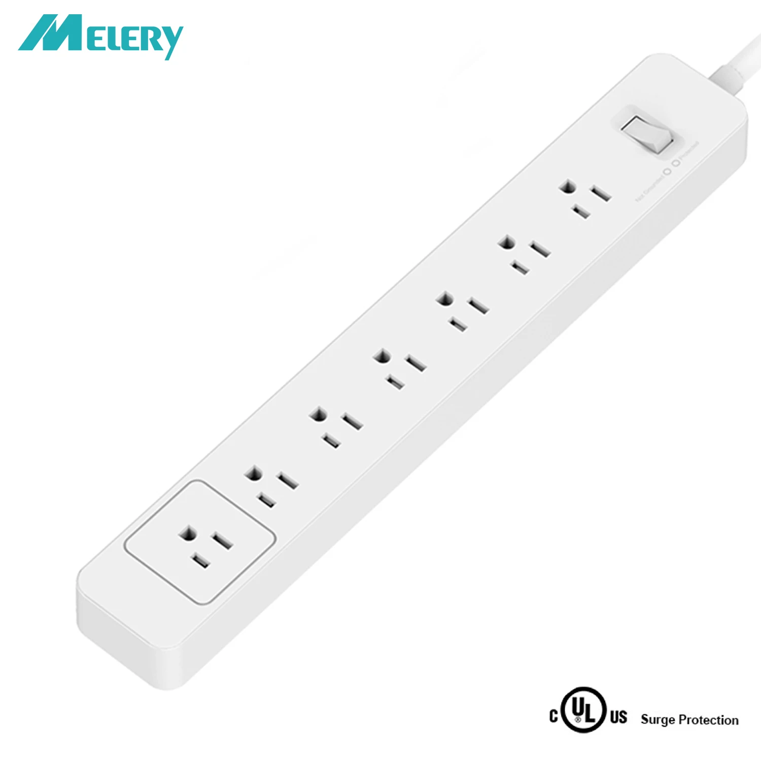 Цена Desktop Мощность полосы Стабилизатор напряжения 4 5 6 7 розеток розетки США Plug 15A Switch защита от перегрузки with1.5m удлинитель