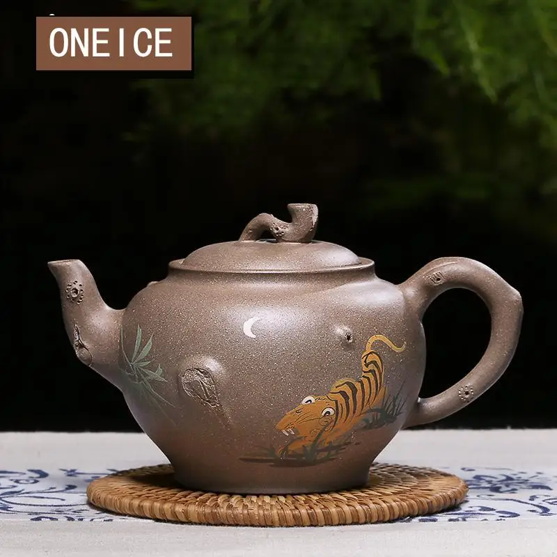 Yixing Teapot Handmade Laughing Cherry Pot Original Mine Duan Mud Kung Fu Tea Chinese Yixing
