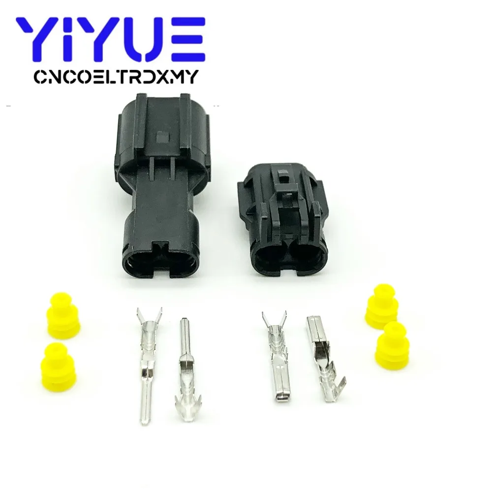 KET 5 компл. для за 2 булавки черный MG640322/MG610320 женский и мужской способ водостойкие электрические провода разъем