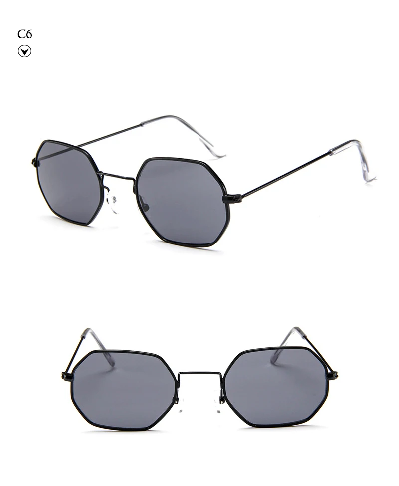 2018 News Square Retro Sunglasses (21)