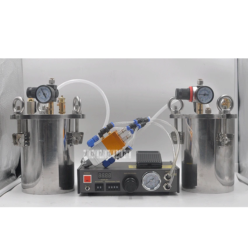 New MY 2000 Double Liquid Glue Dispenser Equipment Accurate Automatic AB Glue Dispensing Machine